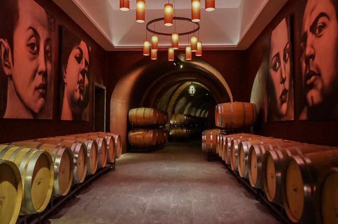 Hotel Vinicola Real-200 Monges Albelda De Iregua Bagian luar foto
