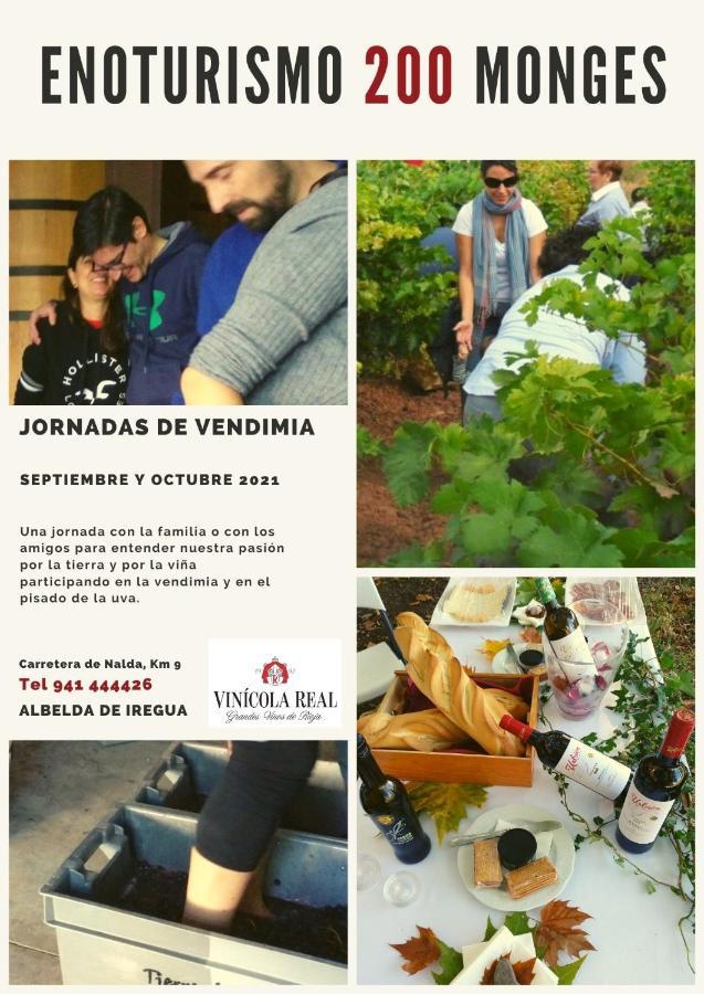 Hotel Vinicola Real-200 Monges Albelda De Iregua Bagian luar foto