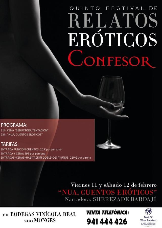 Hotel Vinicola Real-200 Monges Albelda De Iregua Bagian luar foto